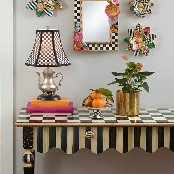 MacKenzie - Childs Colorful Floral Medium Wall Decor BNIB - Picture 2 of 8